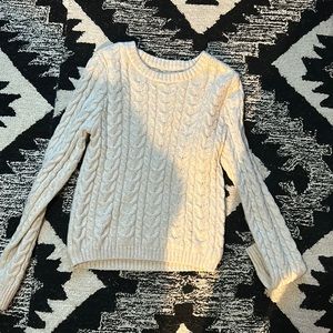 Cream American Eagle Sweater
